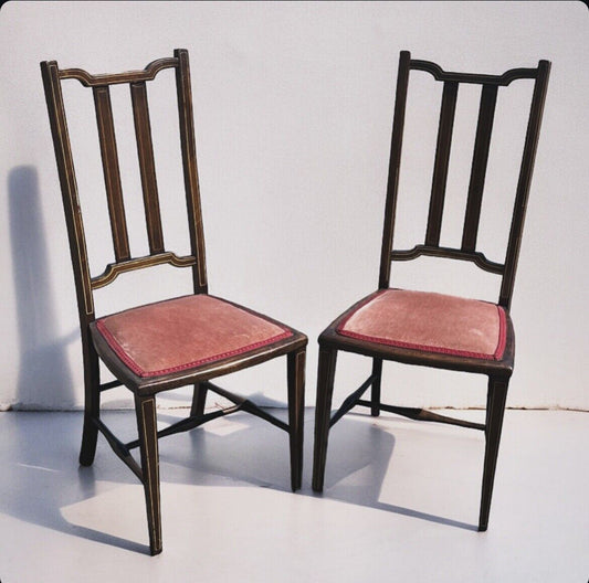 Arts + Crafts Morris and Co Pair Of Chairs