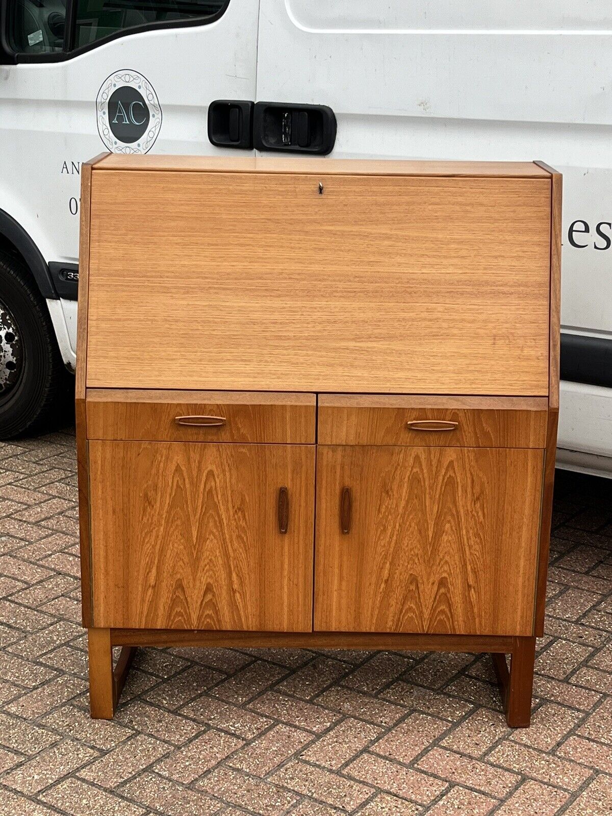 Danish Mid Century Teak Desk / Bureau