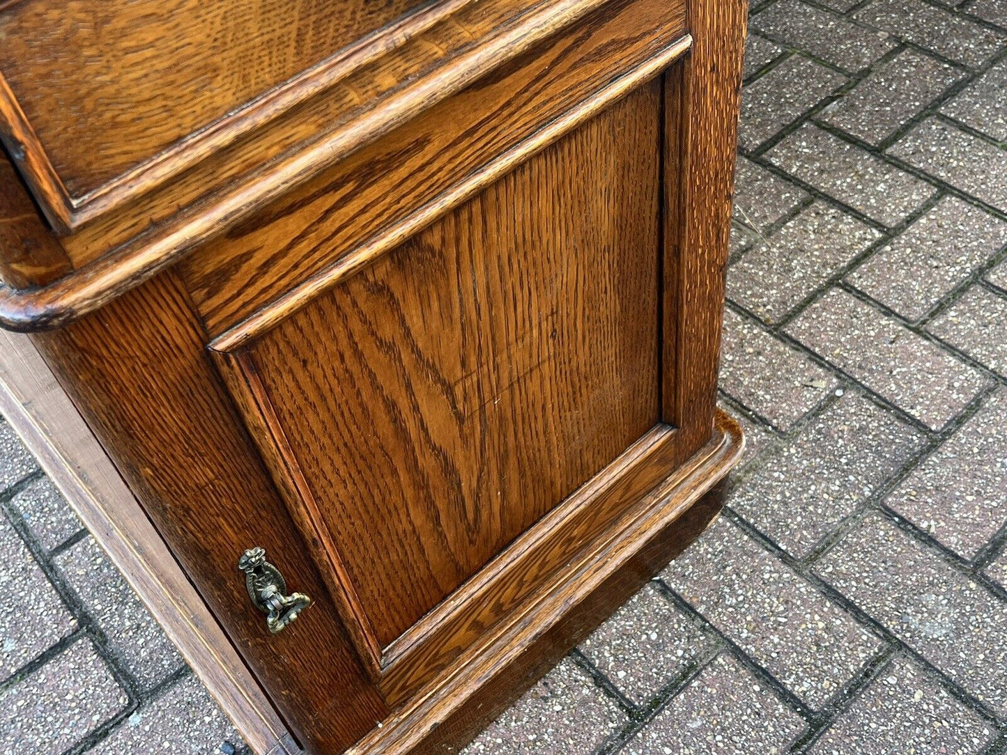 Victorian Mahogany 6x4ft  Double Sided Oak Partners Desk