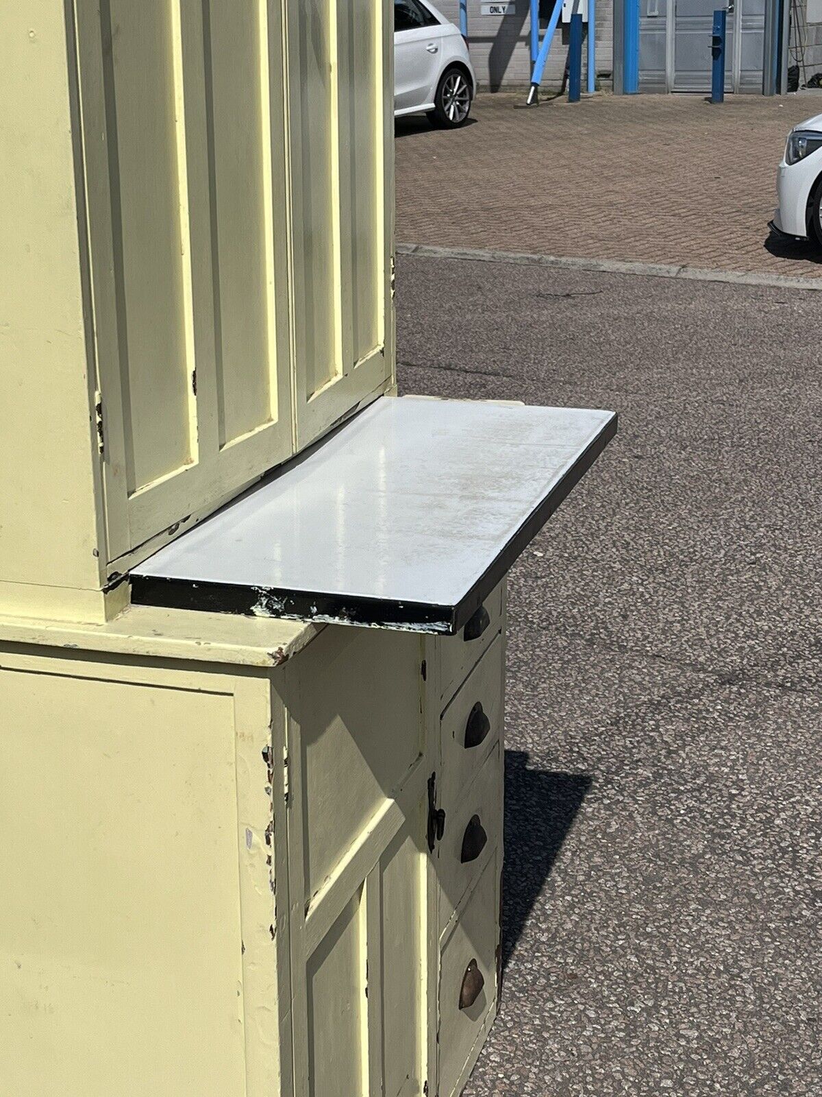 Mid Century Kitchen Cabinet, Loads Of Storage.