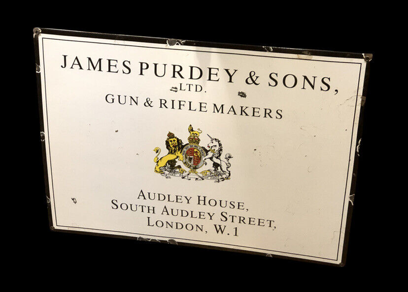 James Purdy & Sons Enamel Sign. We ship Worldwide.