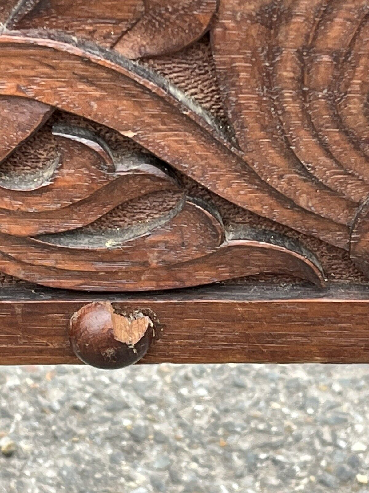 Victorian Magazine Rack / Canterbury. Fine Carved Decoration