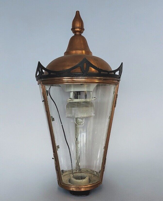 Lamppost Copper Lantern