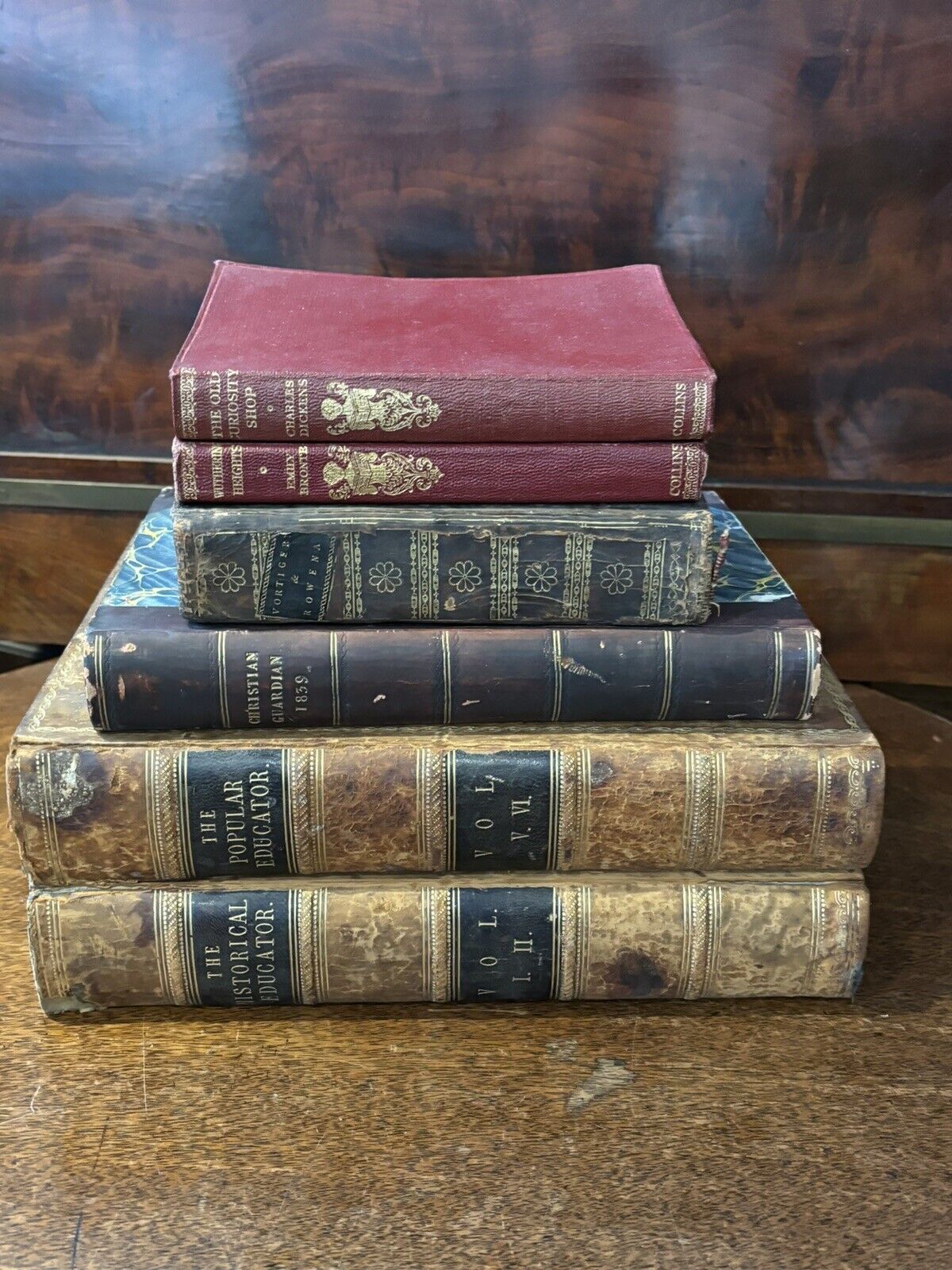 Collection Of Antique Books