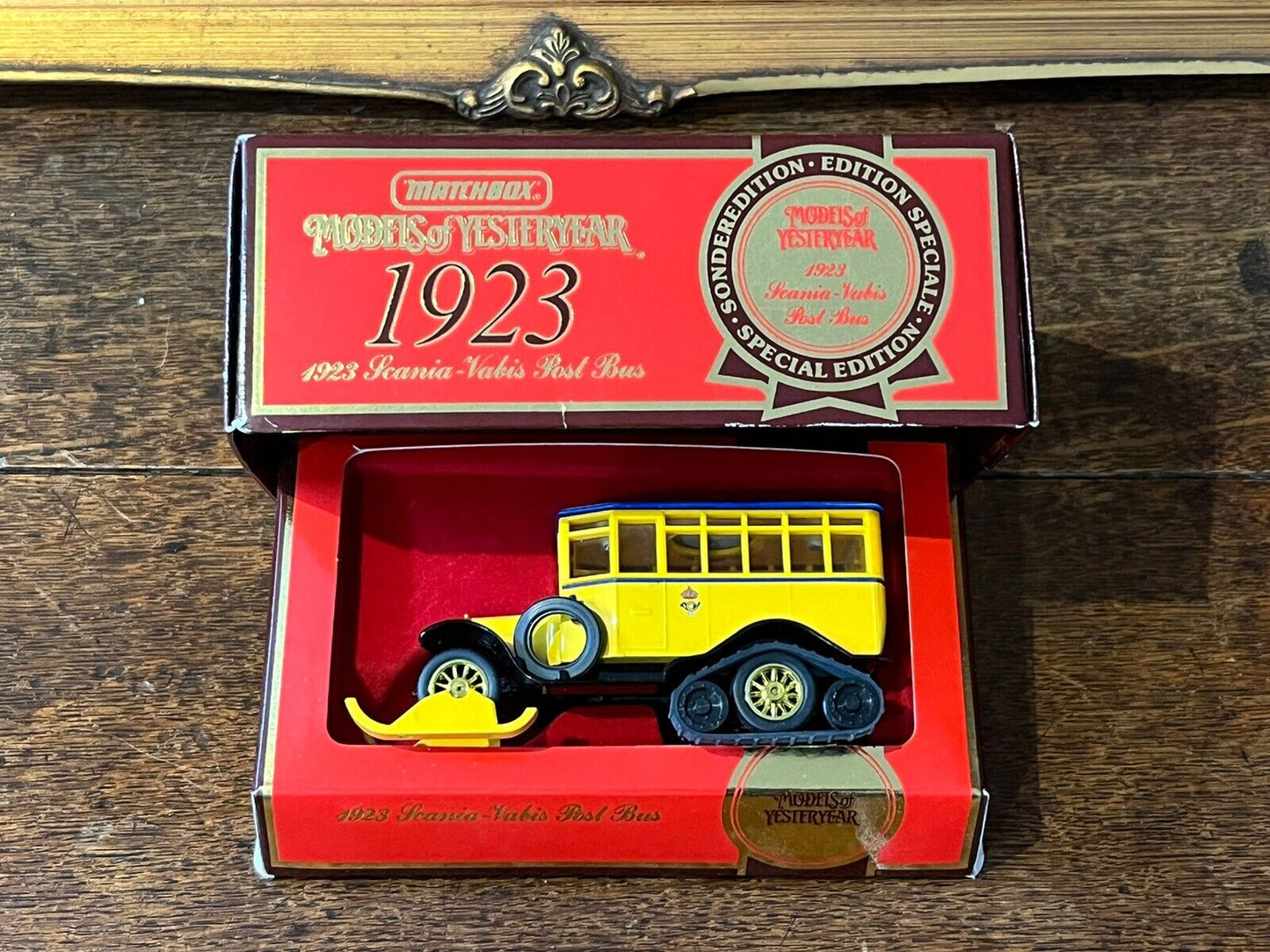 Matchbox 1923 Scania Vabis Post Bus In Original Box