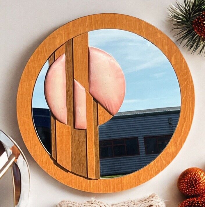 Mid Century Mirror.