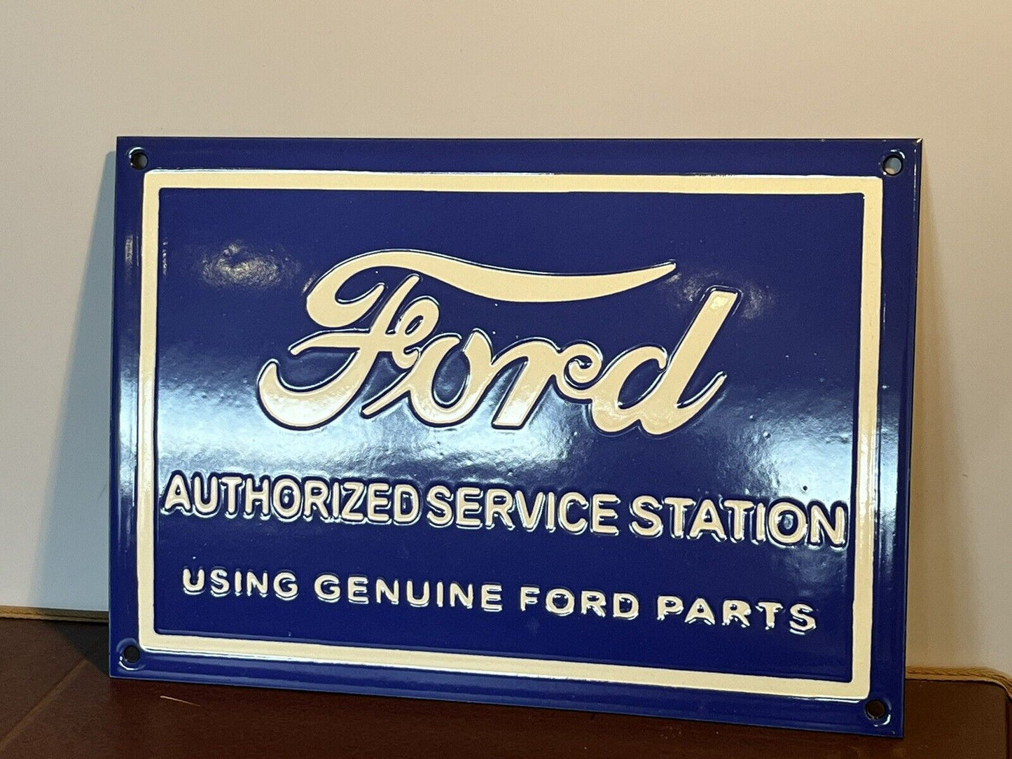 Advertising Garage Enamel Sign.