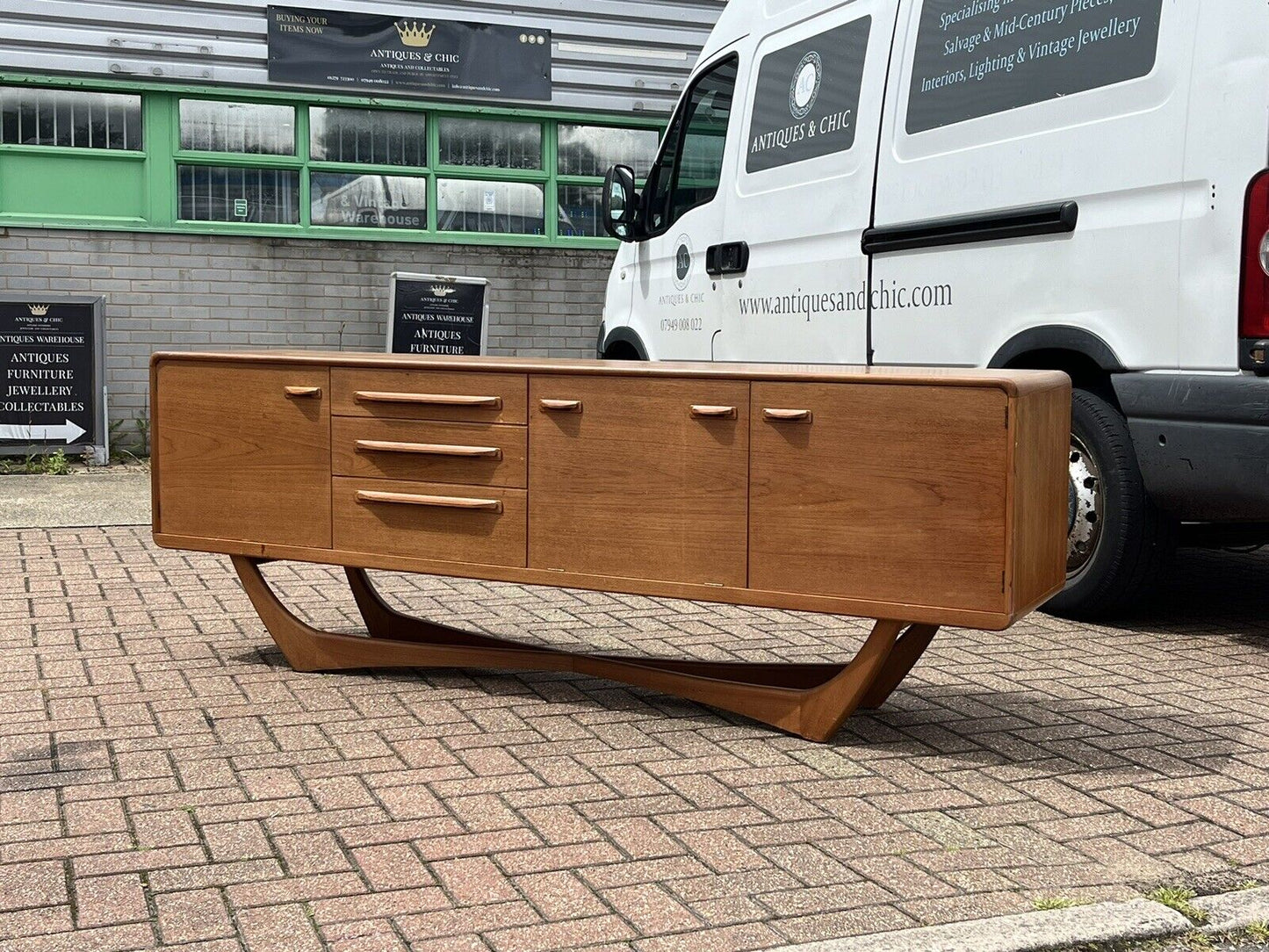 Mid Century Teak Sideboard By Beithcraft