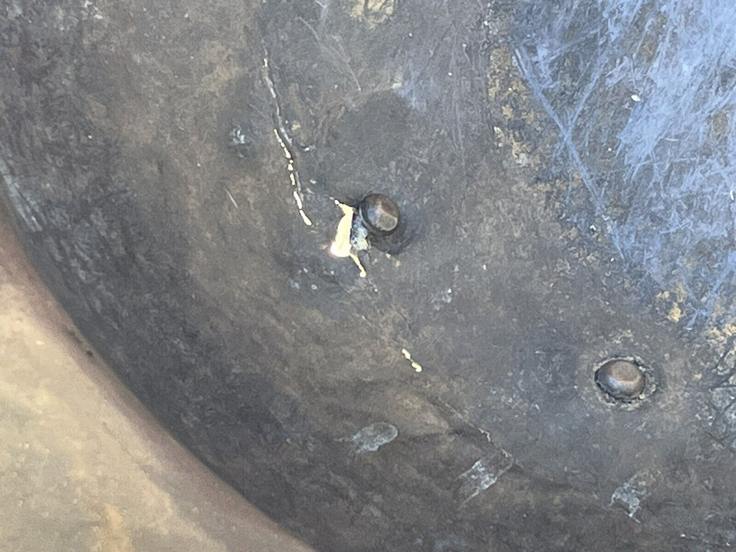 Brass & Copper Helmet Coal Bucket / Scuttle on Lions Paw Feet.