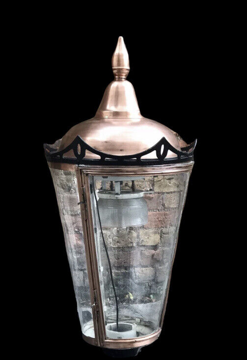 Lamppost Copper Lantern