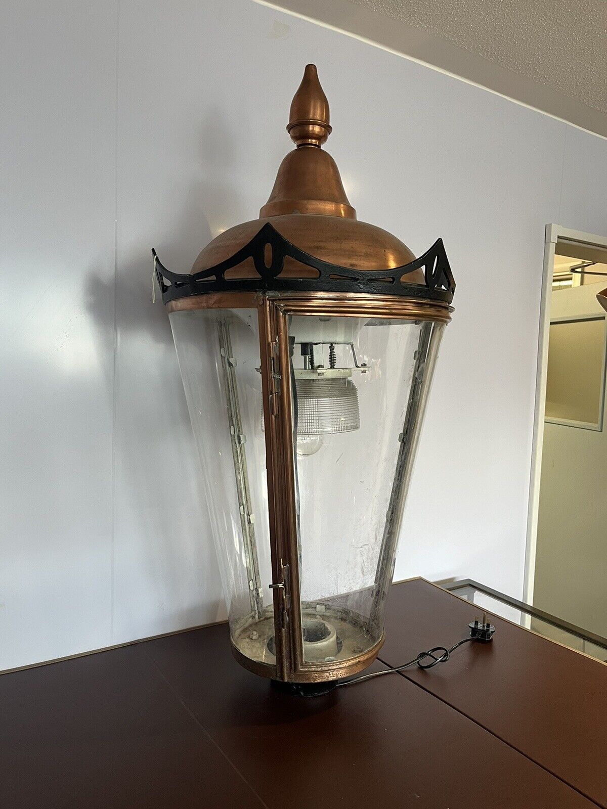 Lamppost Copper Lantern