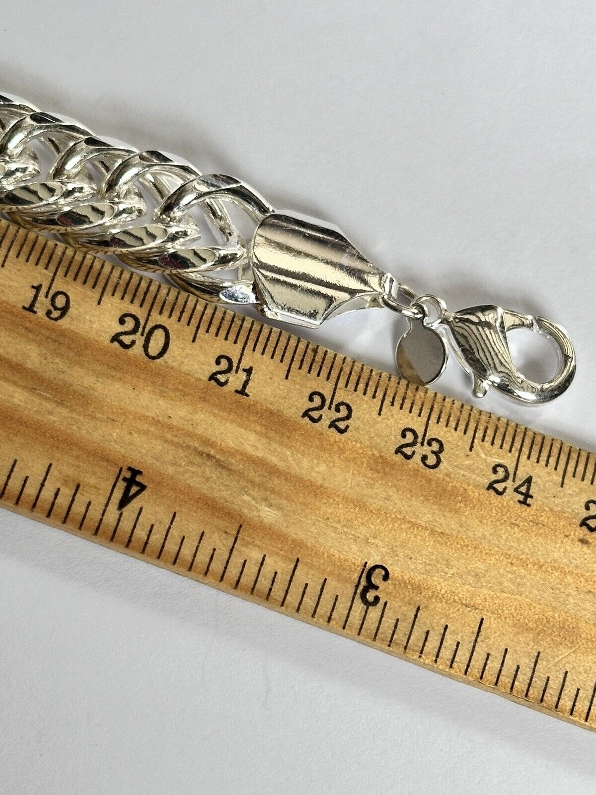 Silver 925 Chain Link Bracelet 60.87g