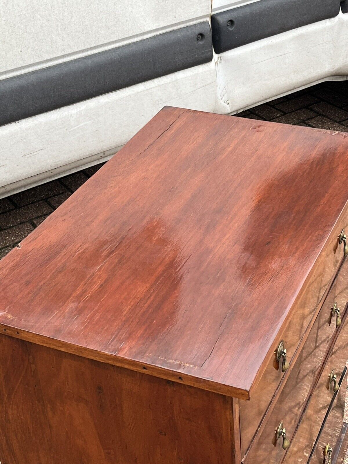 Small Mahogany Chest Of Drawers