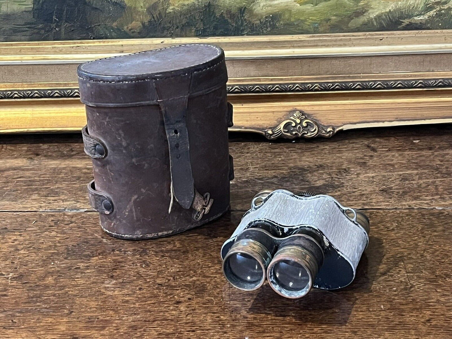 World War One Officers Binoculars. Aitchison Of London