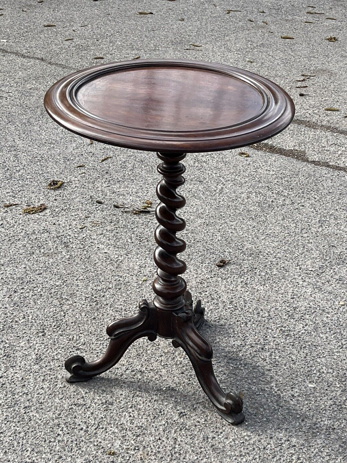 Victorian Mahogany Side Table. Lamp Table