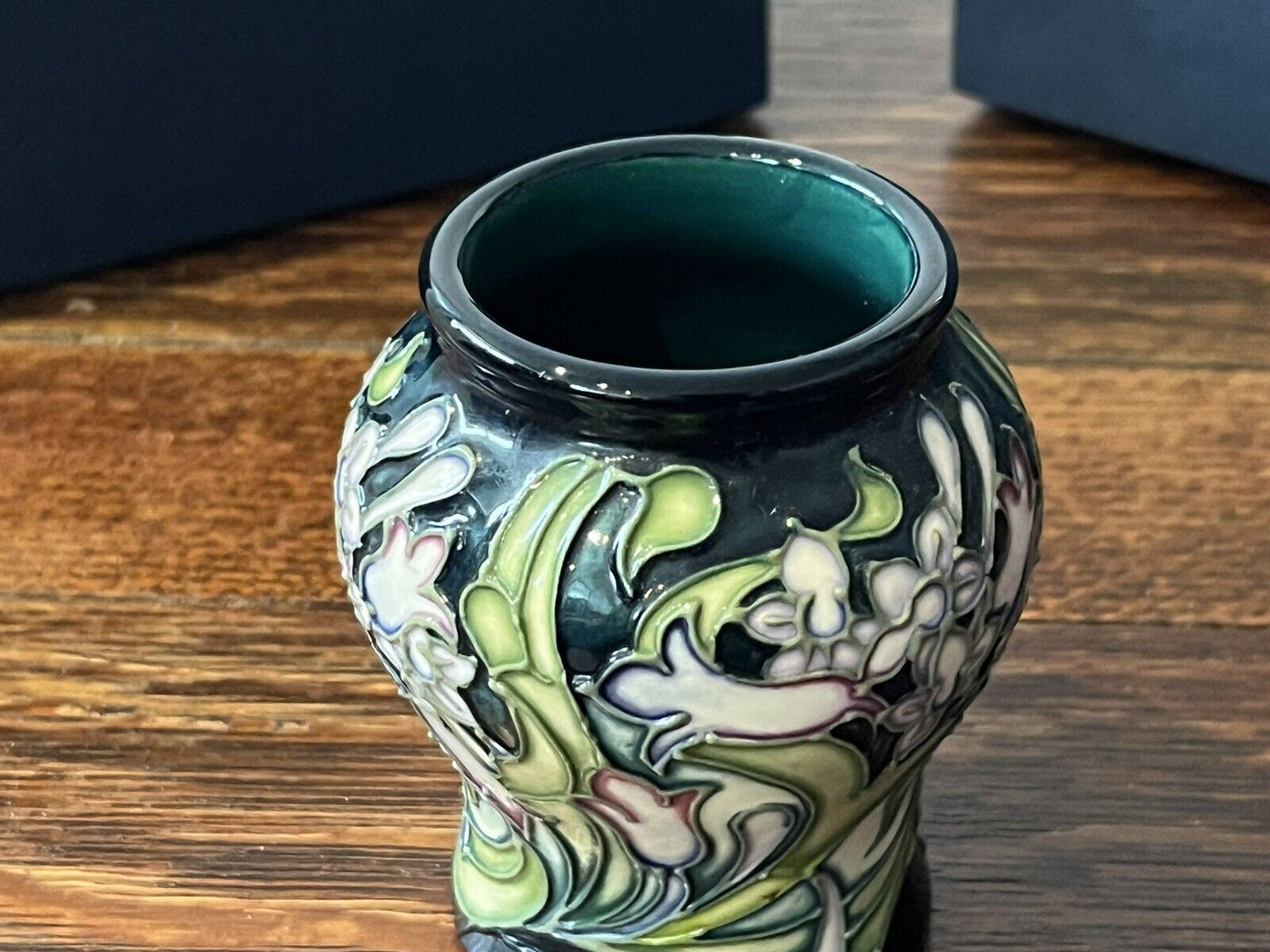 Moorcroft Vase With Box