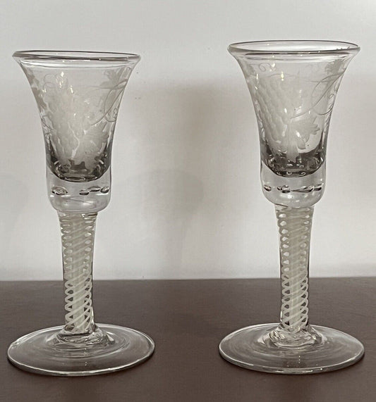 Georgian 18th Century Wine Glasses