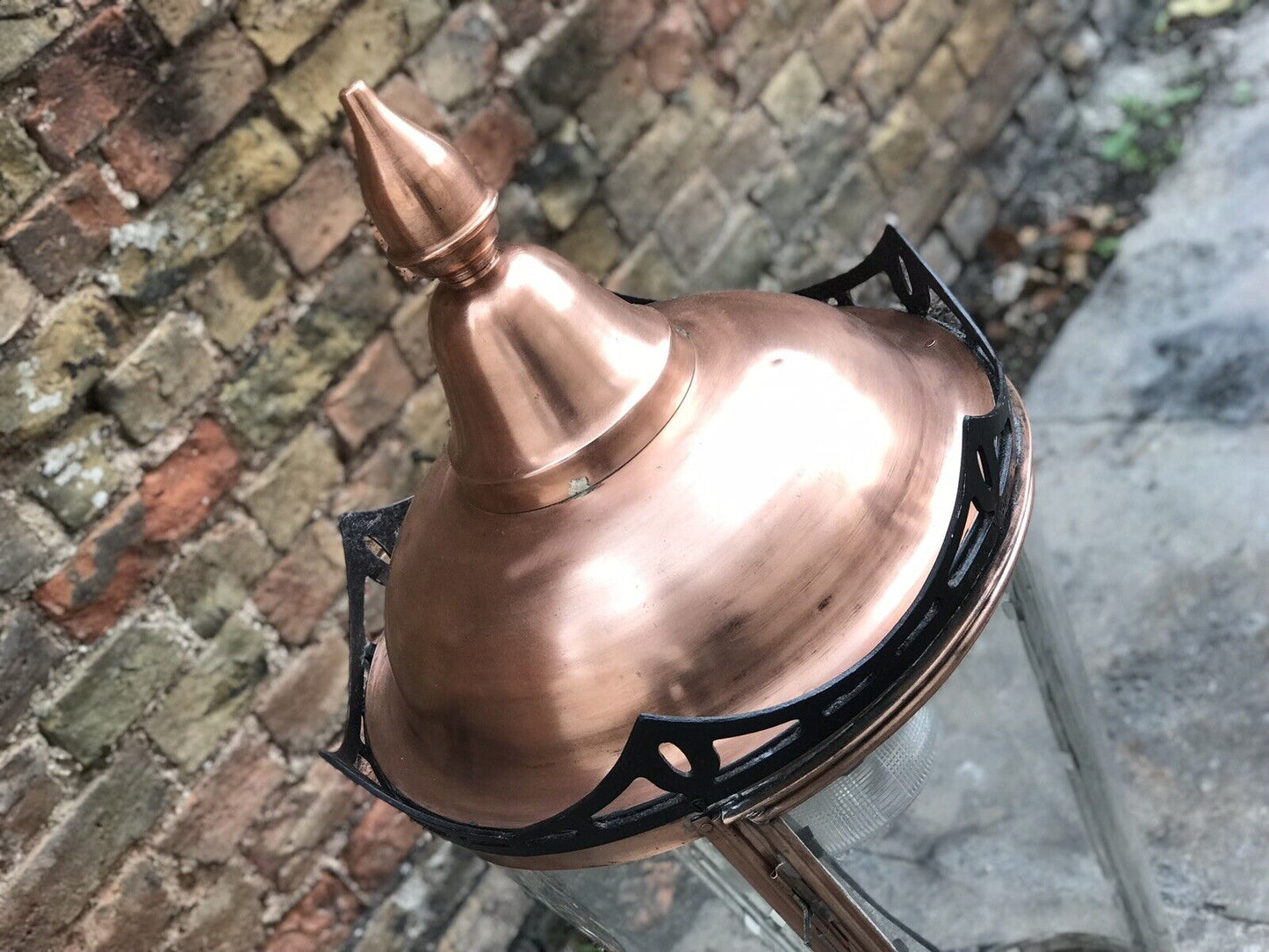 Lamppost Copper Lantern