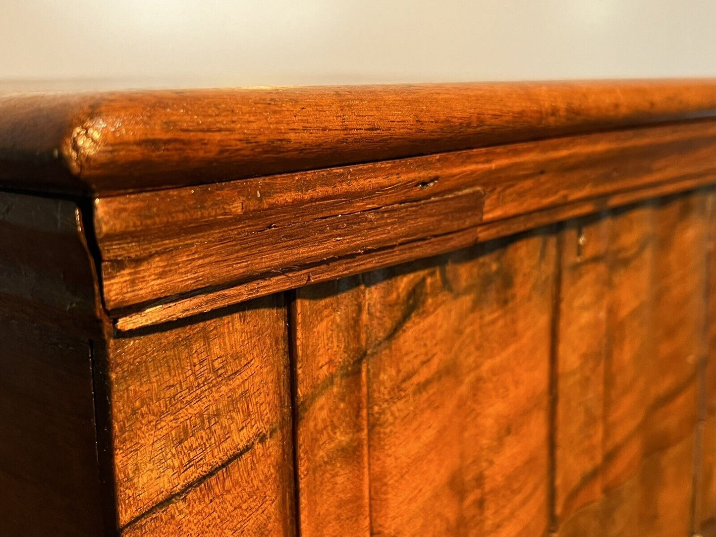 Victorian Walnut Jewellery/ Trinket Box With Drawer