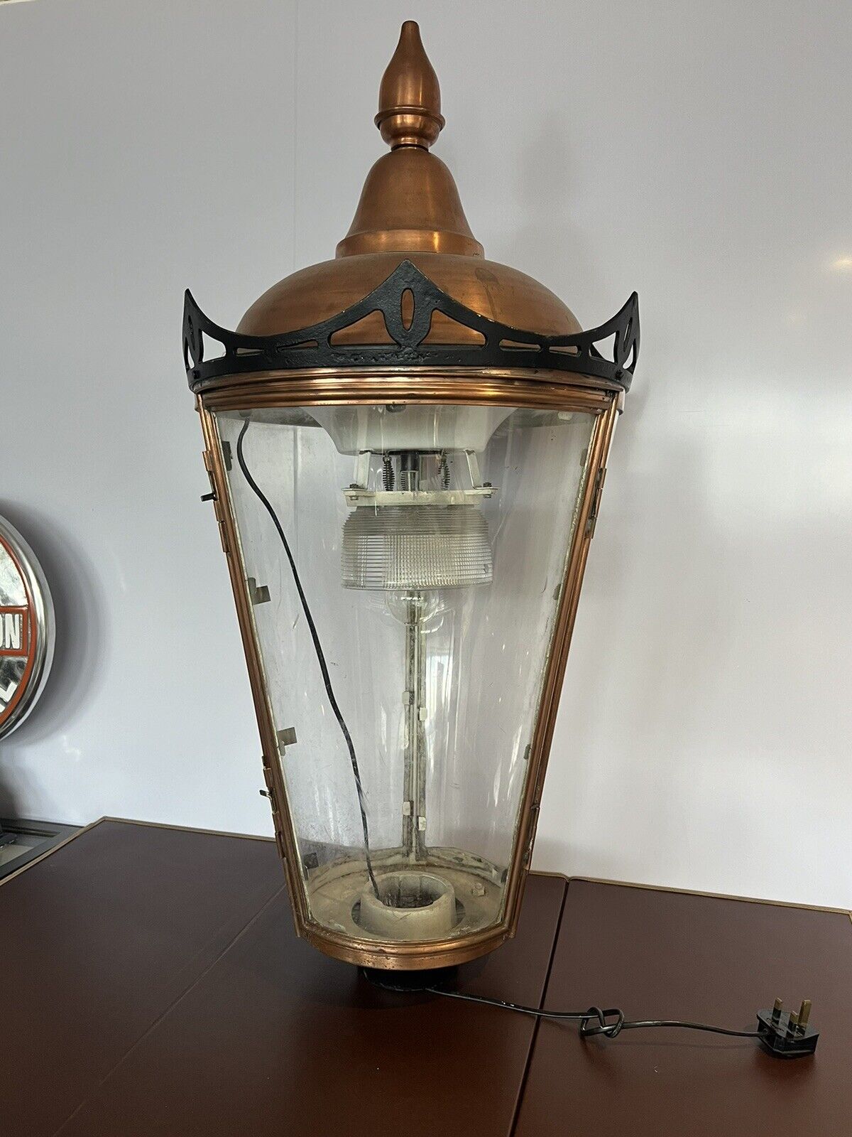 Lamppost Copper Lantern