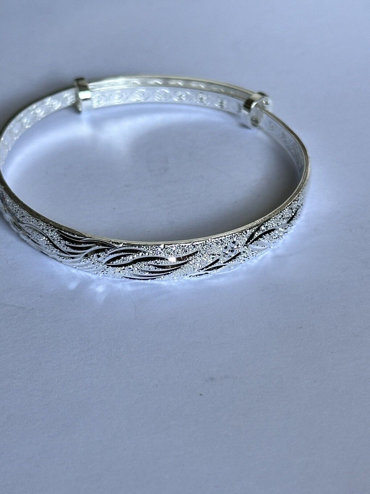 Silver 925 Bangle Bracelet 26.65g