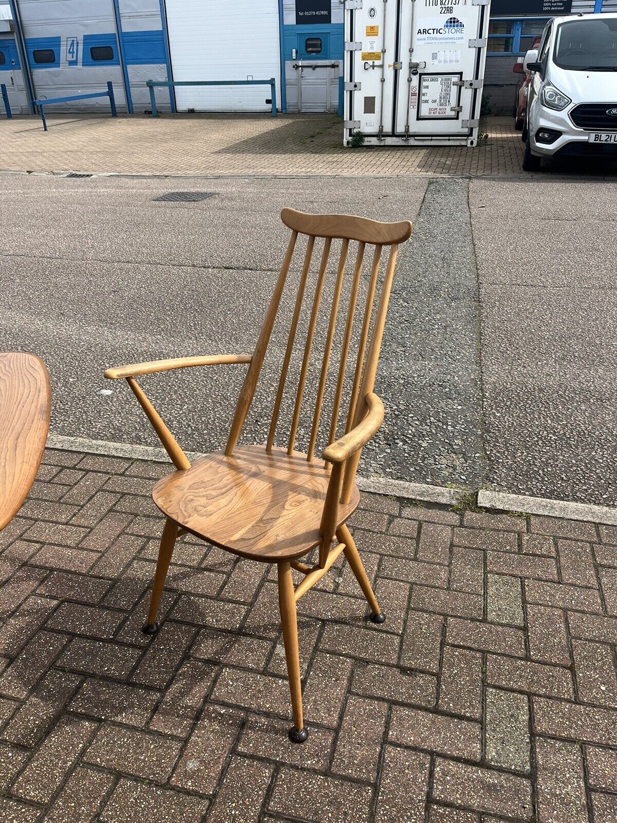 Vintage Extending Ercol Table And Chairs