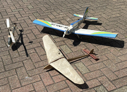 Radio Controlled Helicopter, Aeroplane And Glider