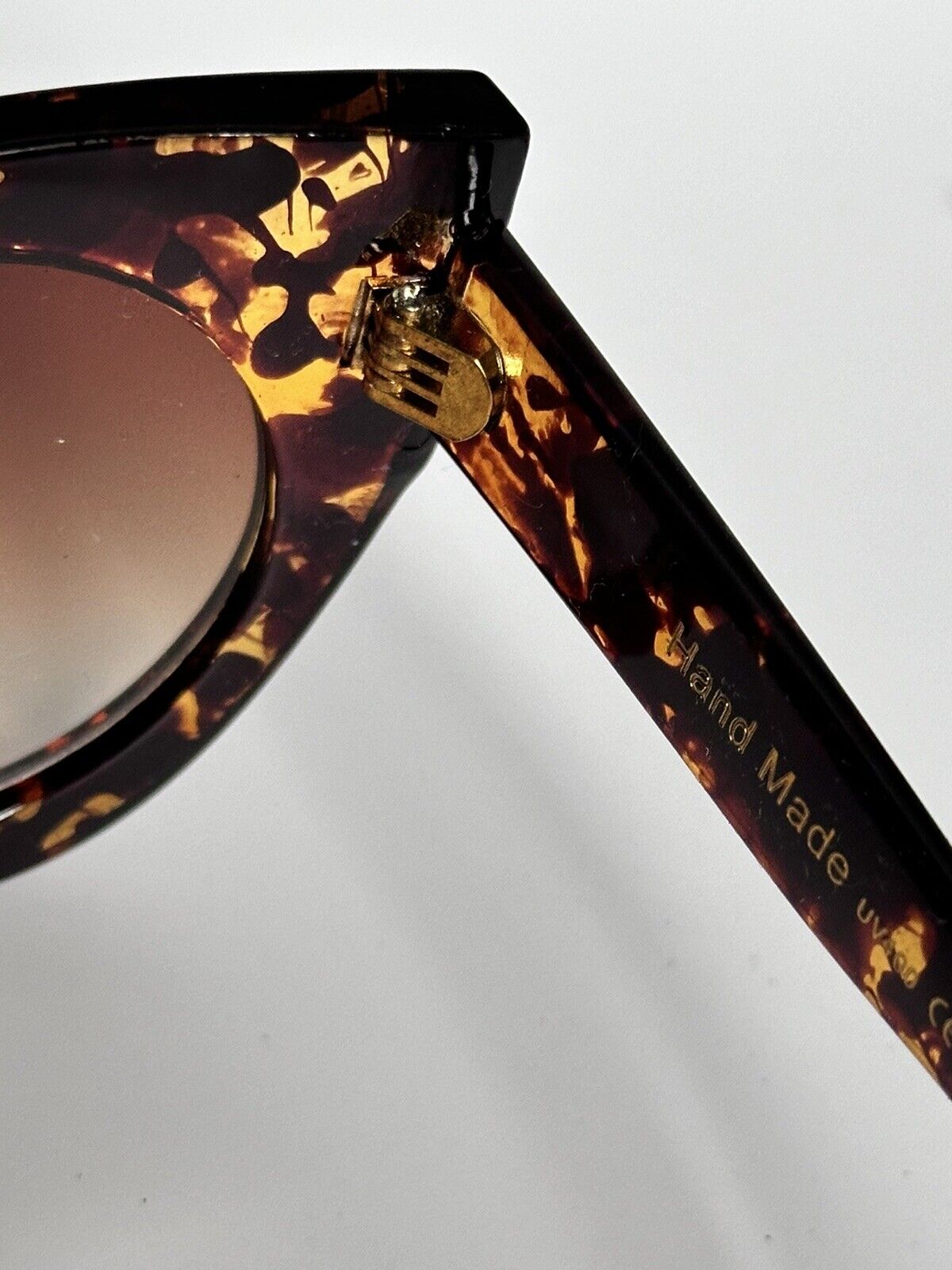 Vintage Stylish Tortoise Frame Sunglasses