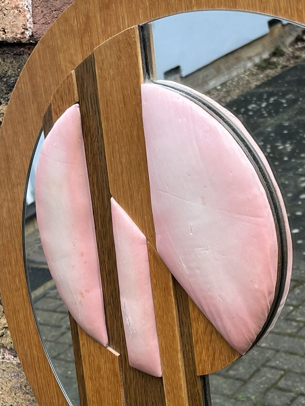 Mid Century Mirror.