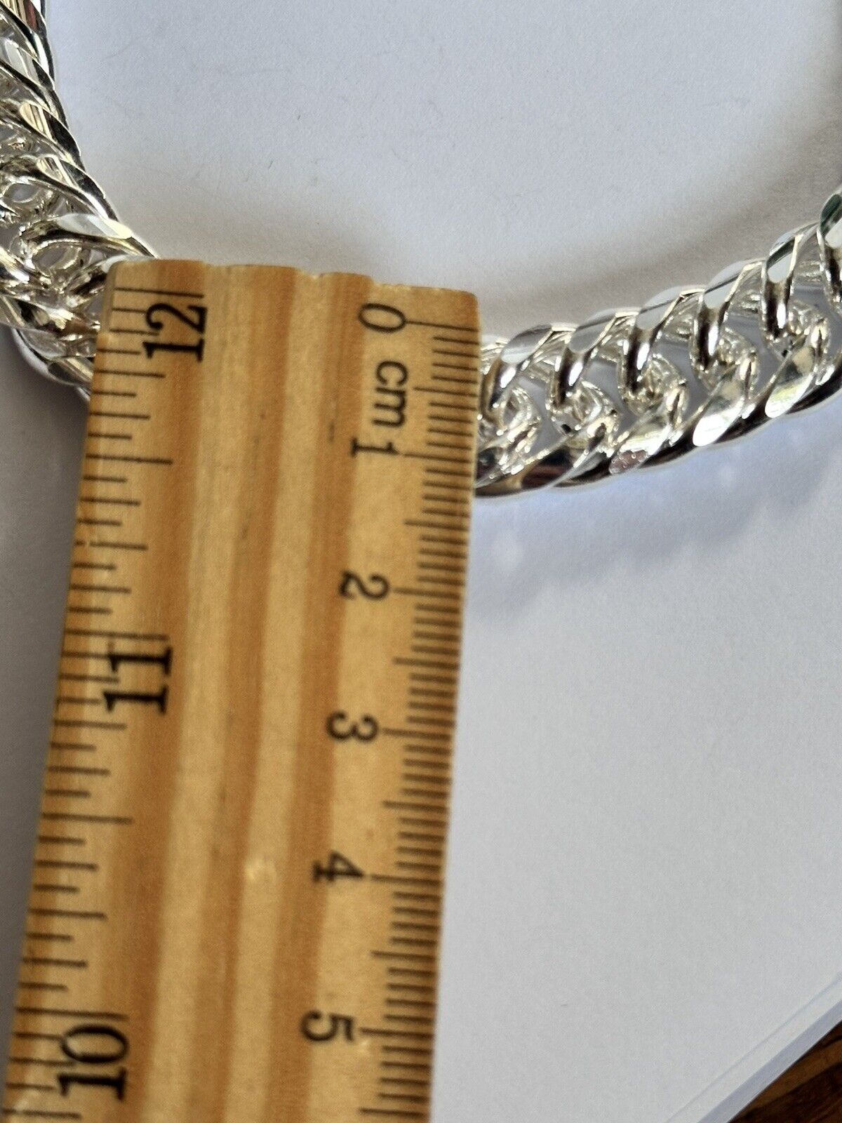 Silver 925 Chain Link Bracelet 60.87g