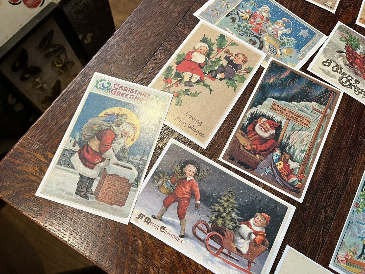 Christmas Postcard Collection. Set Of 40