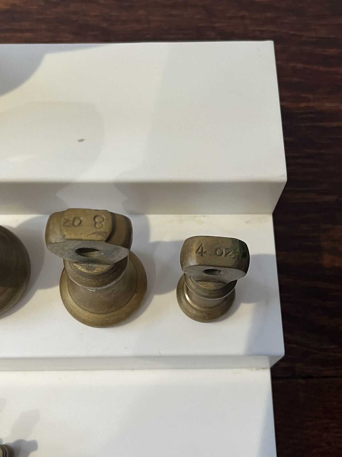 Set Of Brass Bell Weights