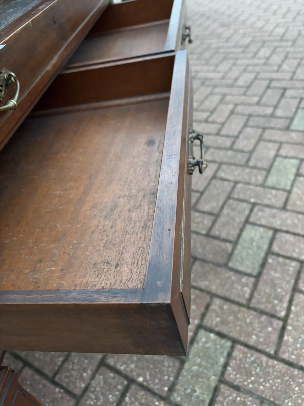 Victorian Satin Walnut Roll Top Desk With Fitted Interior , Loads Of Storage.