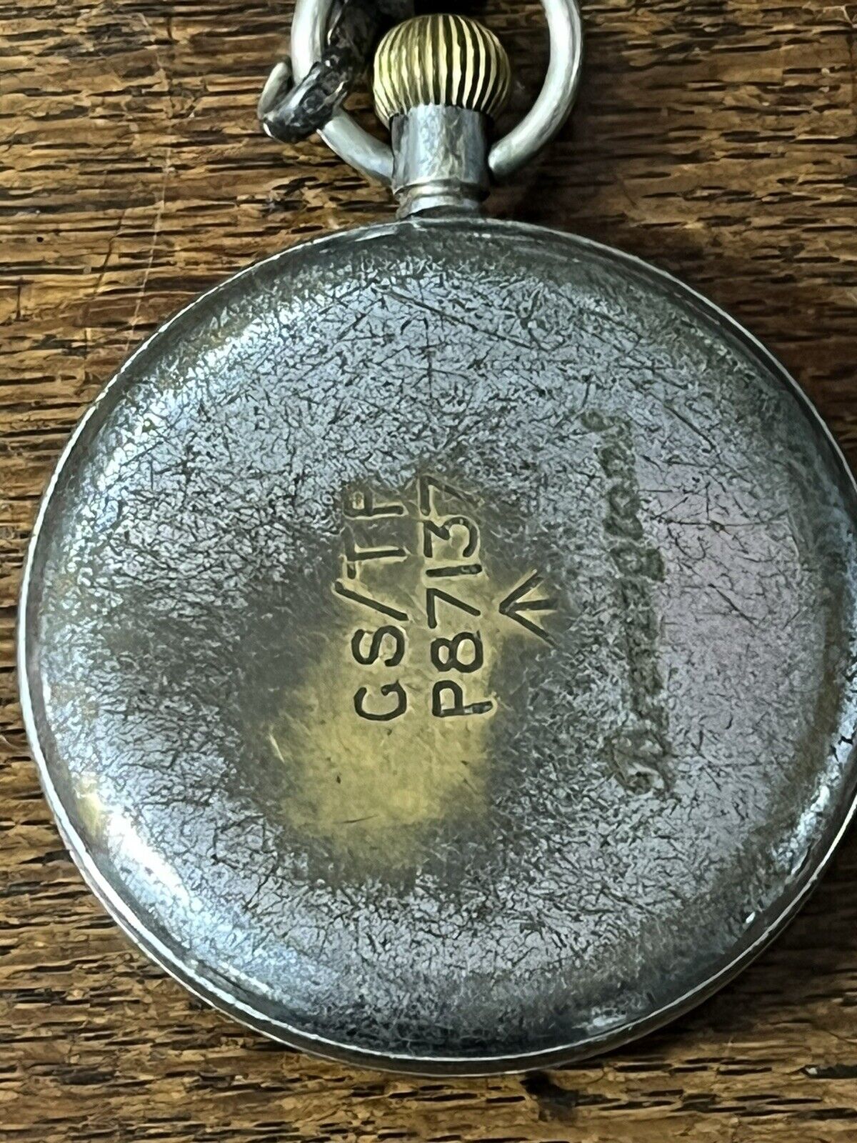 War Department Pocket Watch & Chain And Medal Group