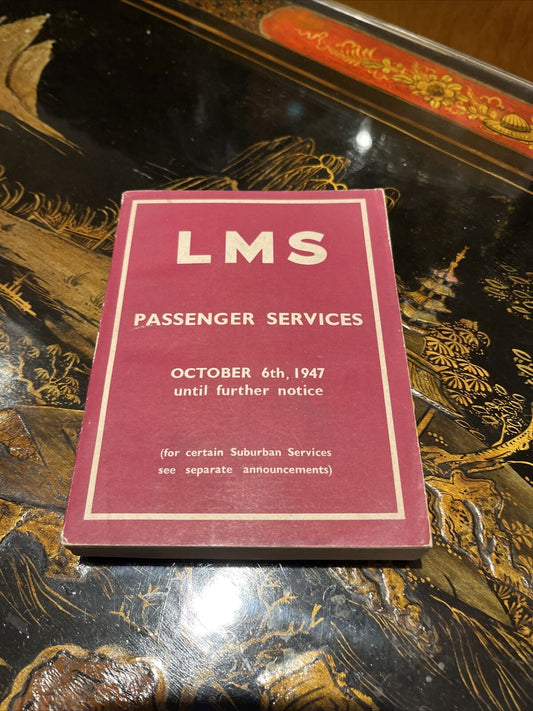 LMS Passenger Services 1947