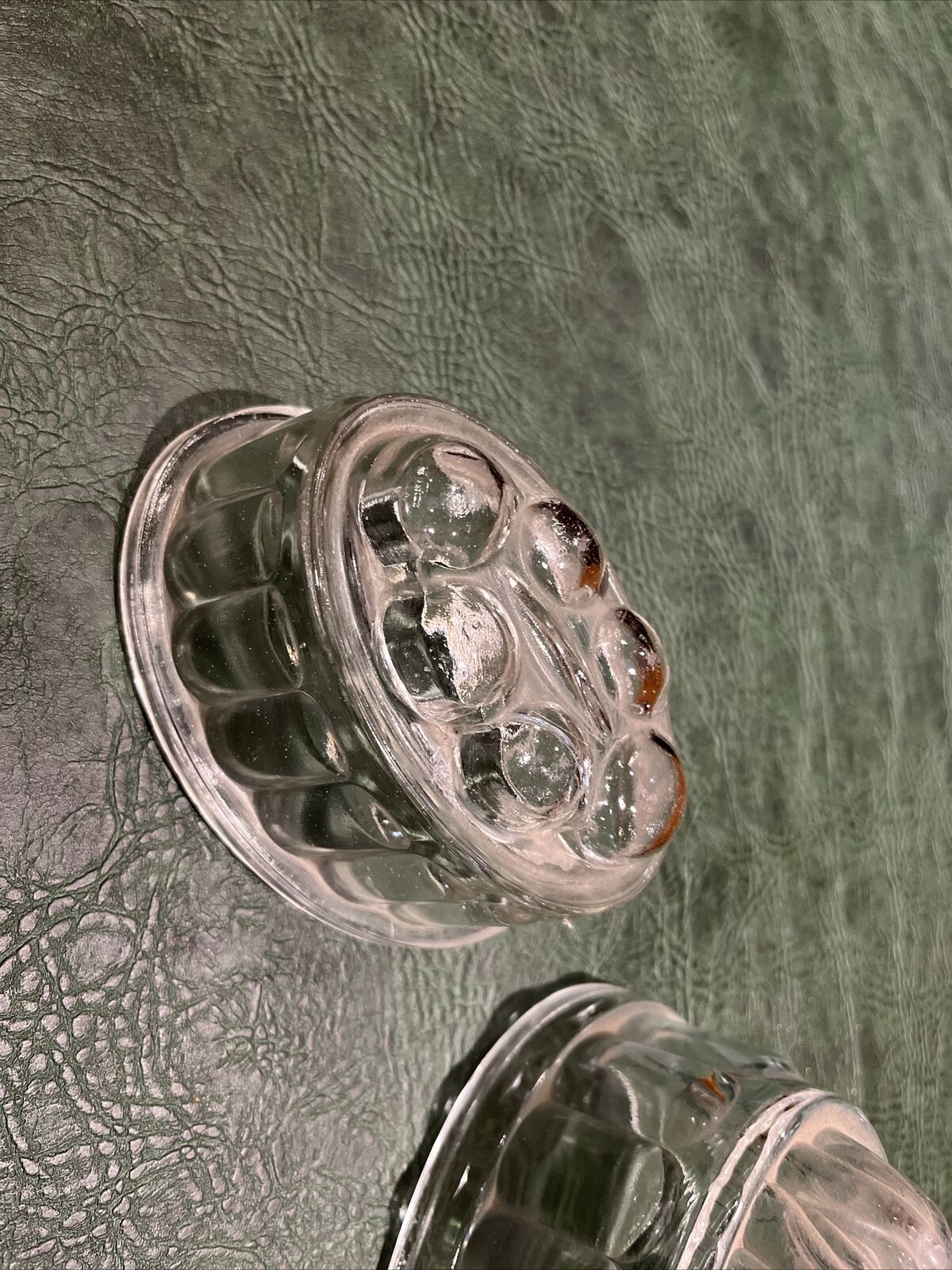 Set Of Vintage Glass Jelly Moulds