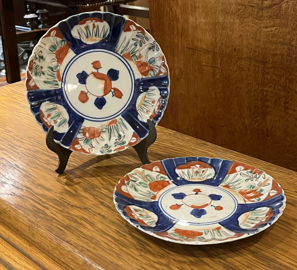 Pair Of  Antique Plates