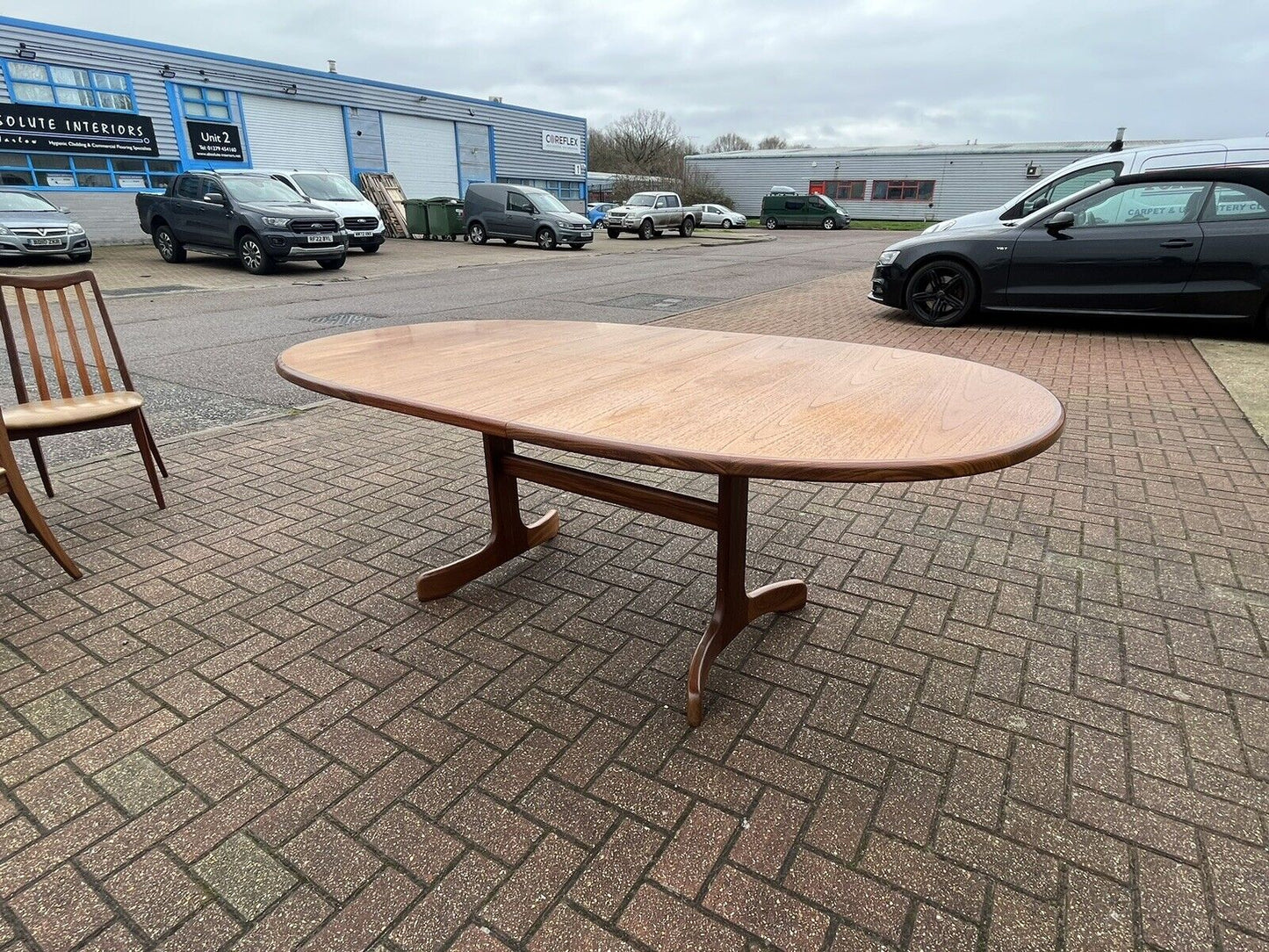 Mid Century G-Plan Extending Dining Table & Chairs