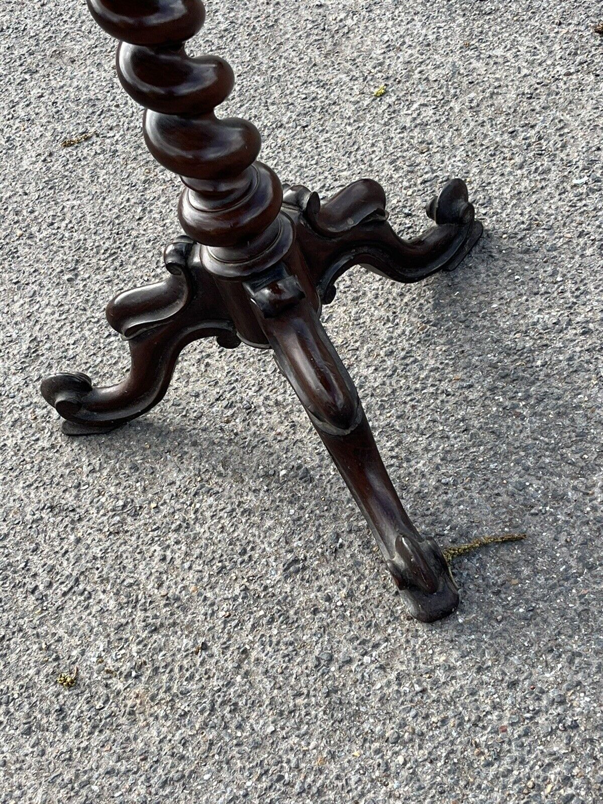 Victorian Mahogany Side Table.