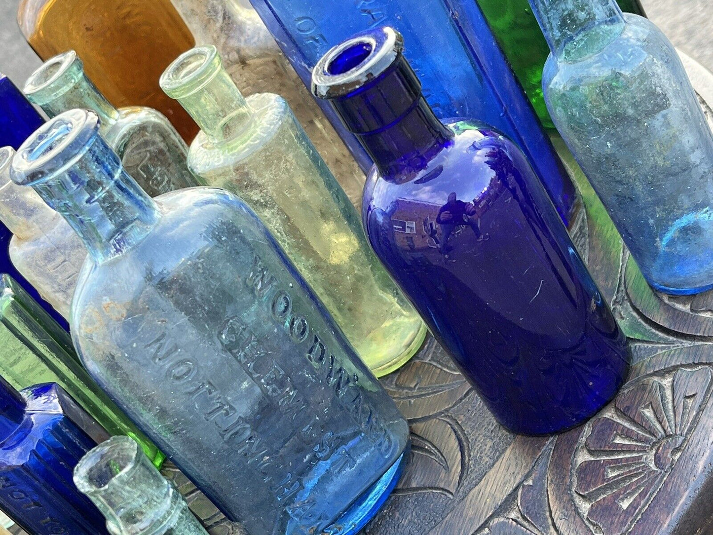 Antique Apothecary Chemists Bottles