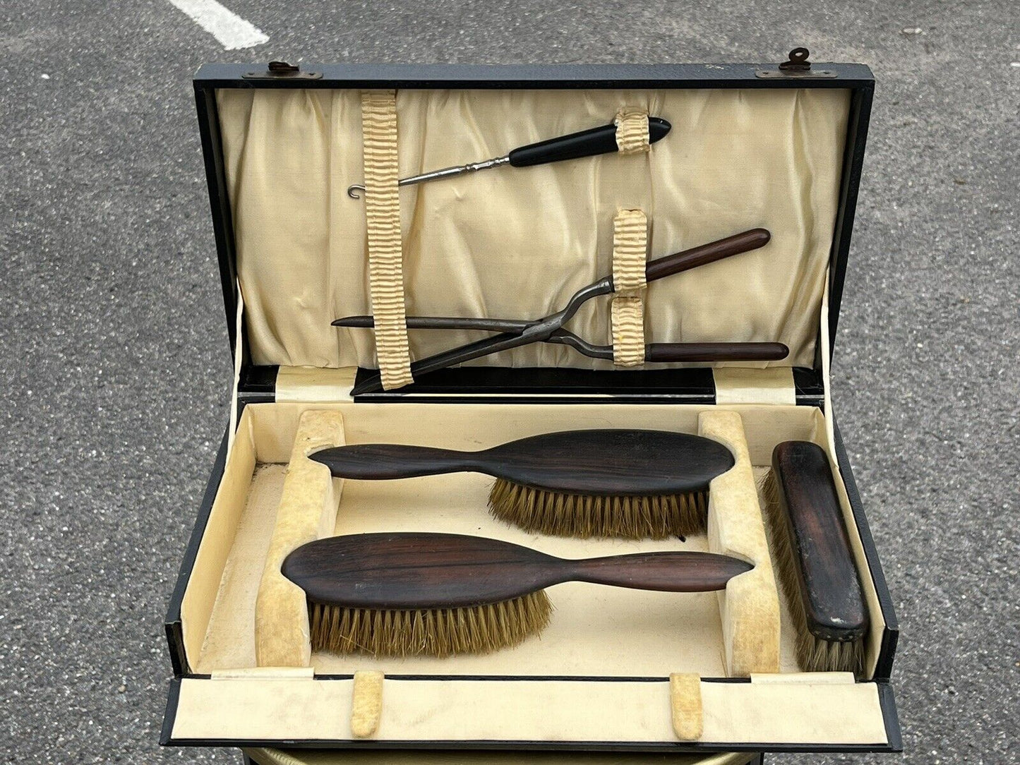 Edwardian Dressing Set in original box.