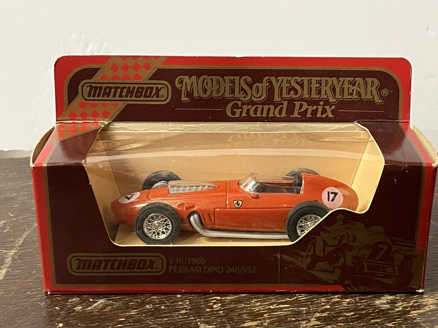 Matchbox Ferrari Dino In Original Box