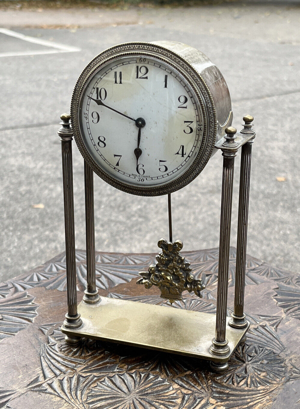 French Antique Clock. We Ship Worldwide