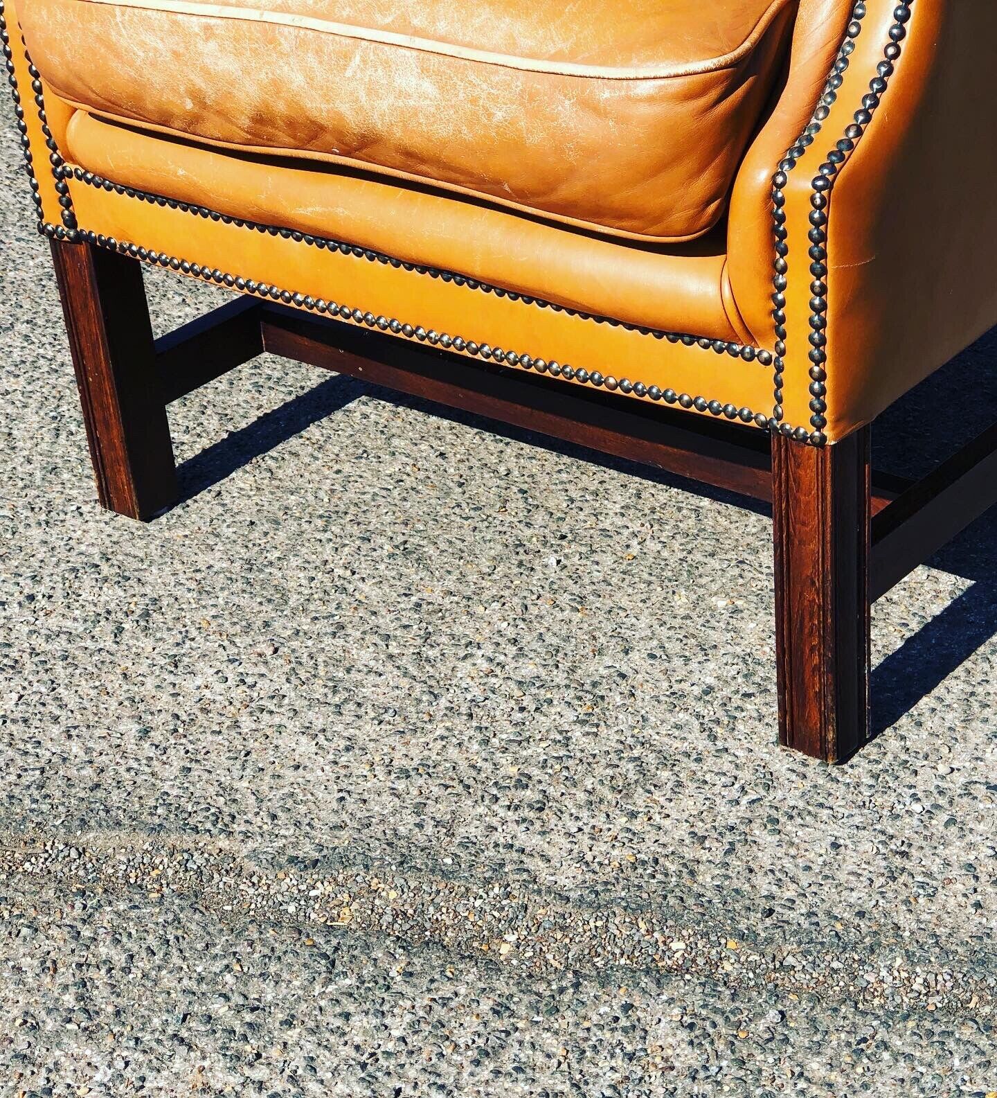 Tan Leather Armchair, Country House Library Armchair.