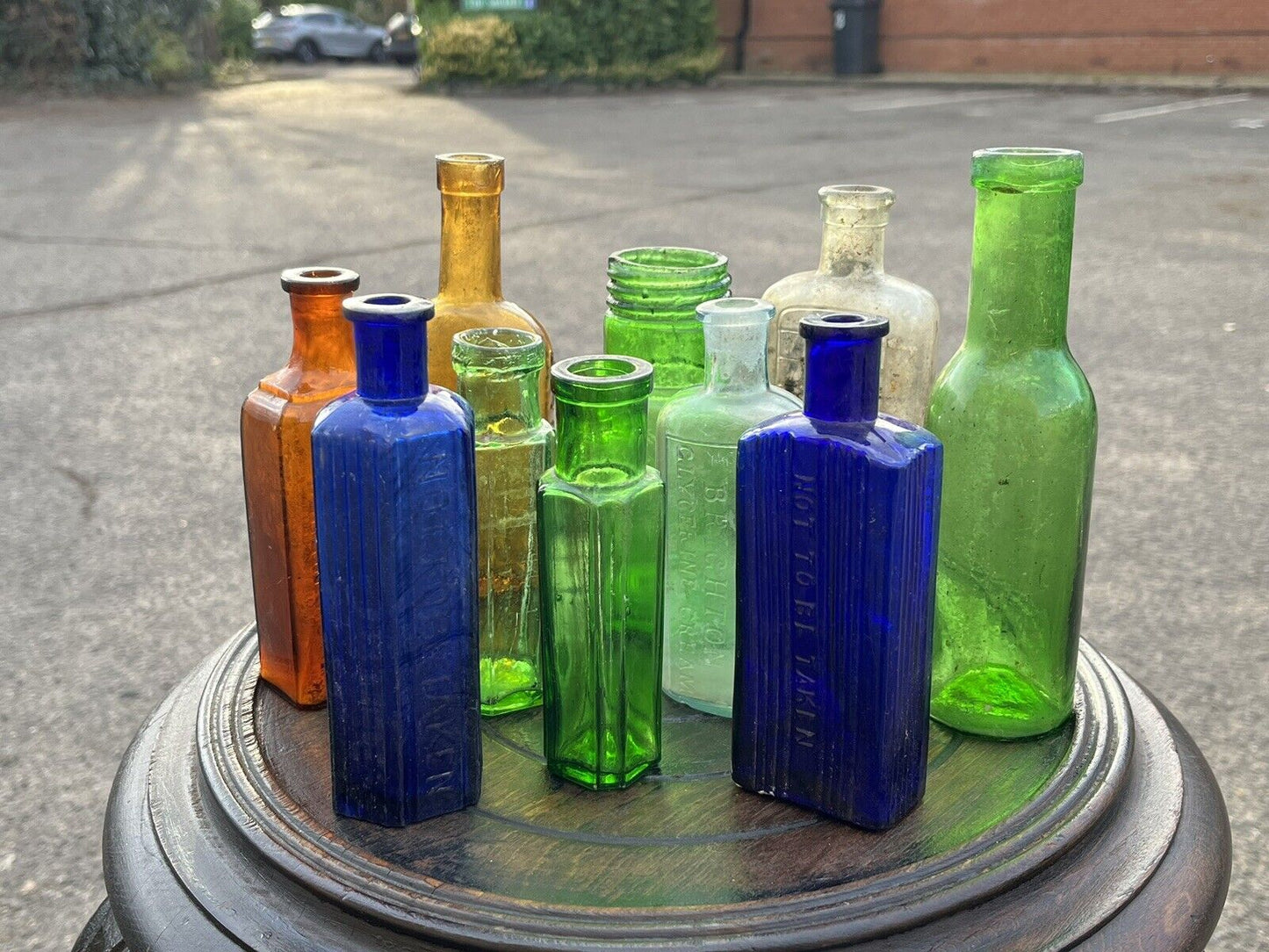 Antique Apothecary Chemists Bottles