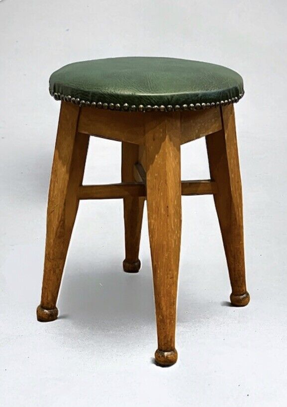 Edwardian Oak Stool