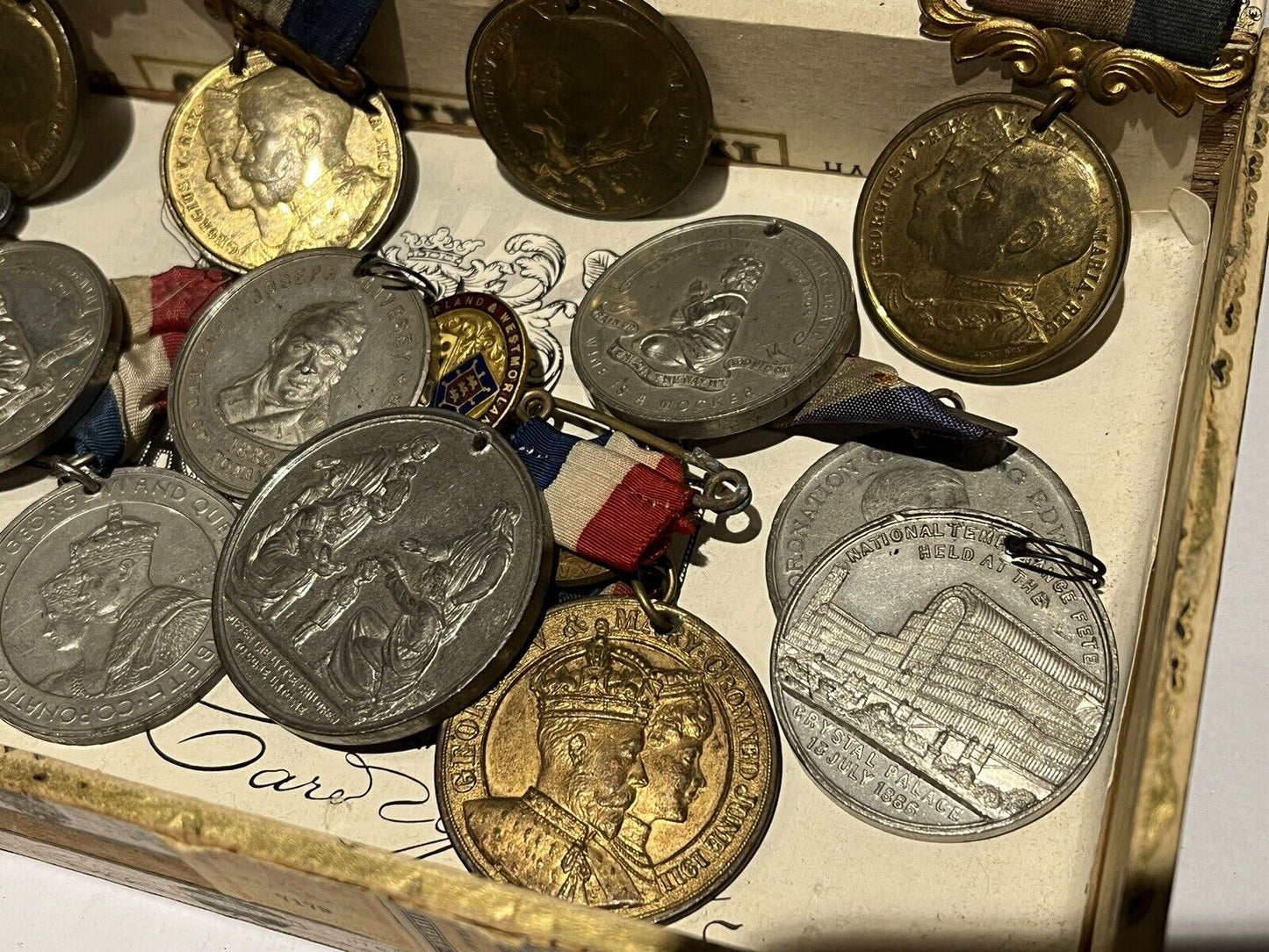 Box Of Coronation Medals