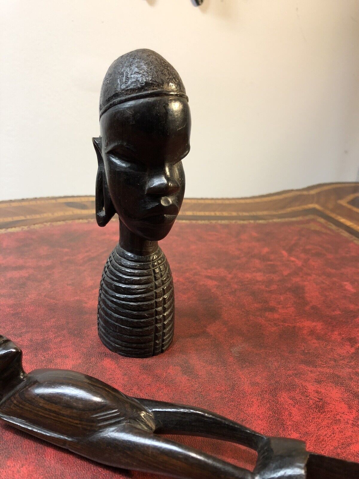 Carved figure and letter opener