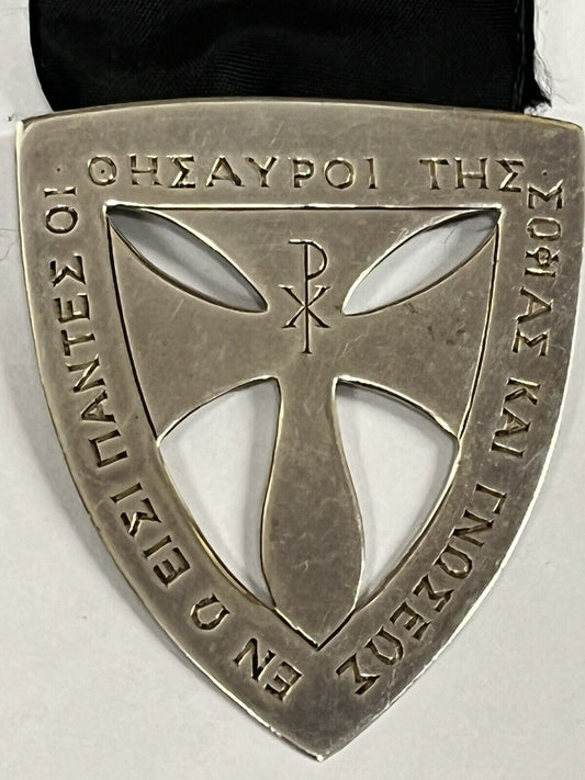 Hallmarked Silver Theology Teacher Badge