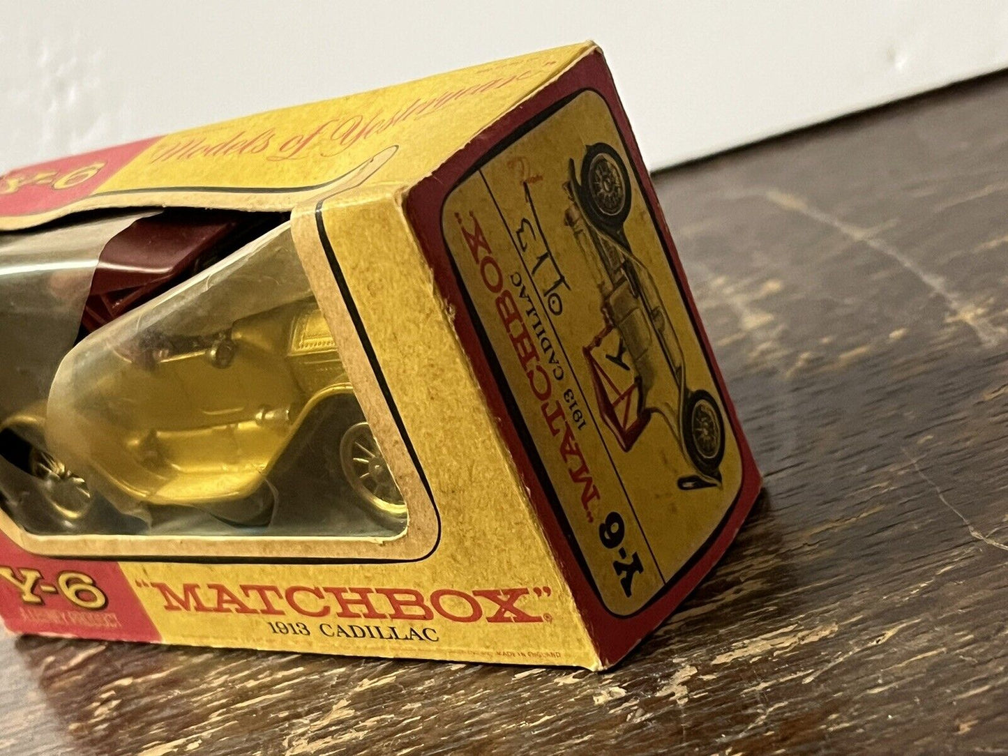 Matchbox 1913 Cadillac In Original Box